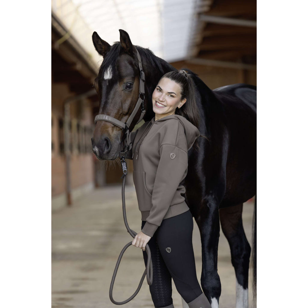 Covalliero Felpa con cappuccio AW26 Milky Chocolate