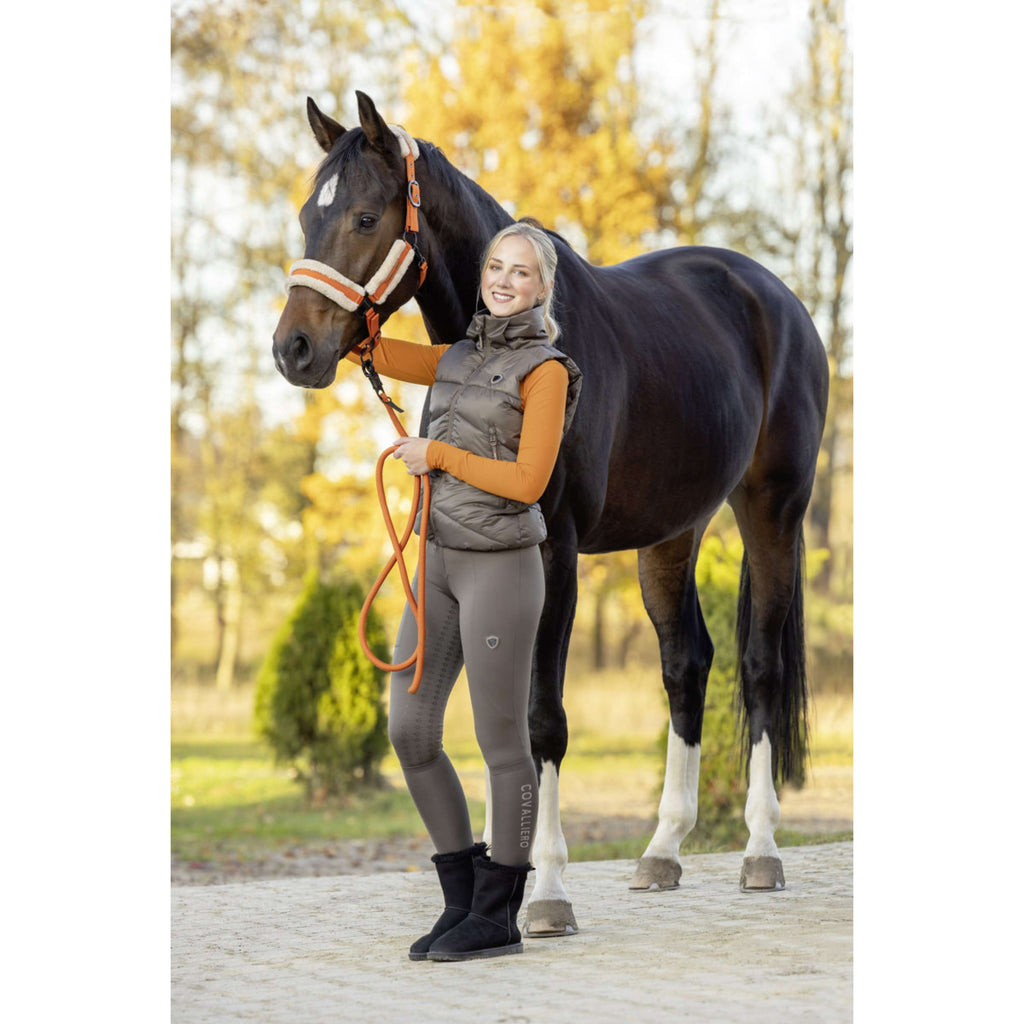 Covalliero Leggings da Equitazione Full Grip AW26 Milky Chocolate