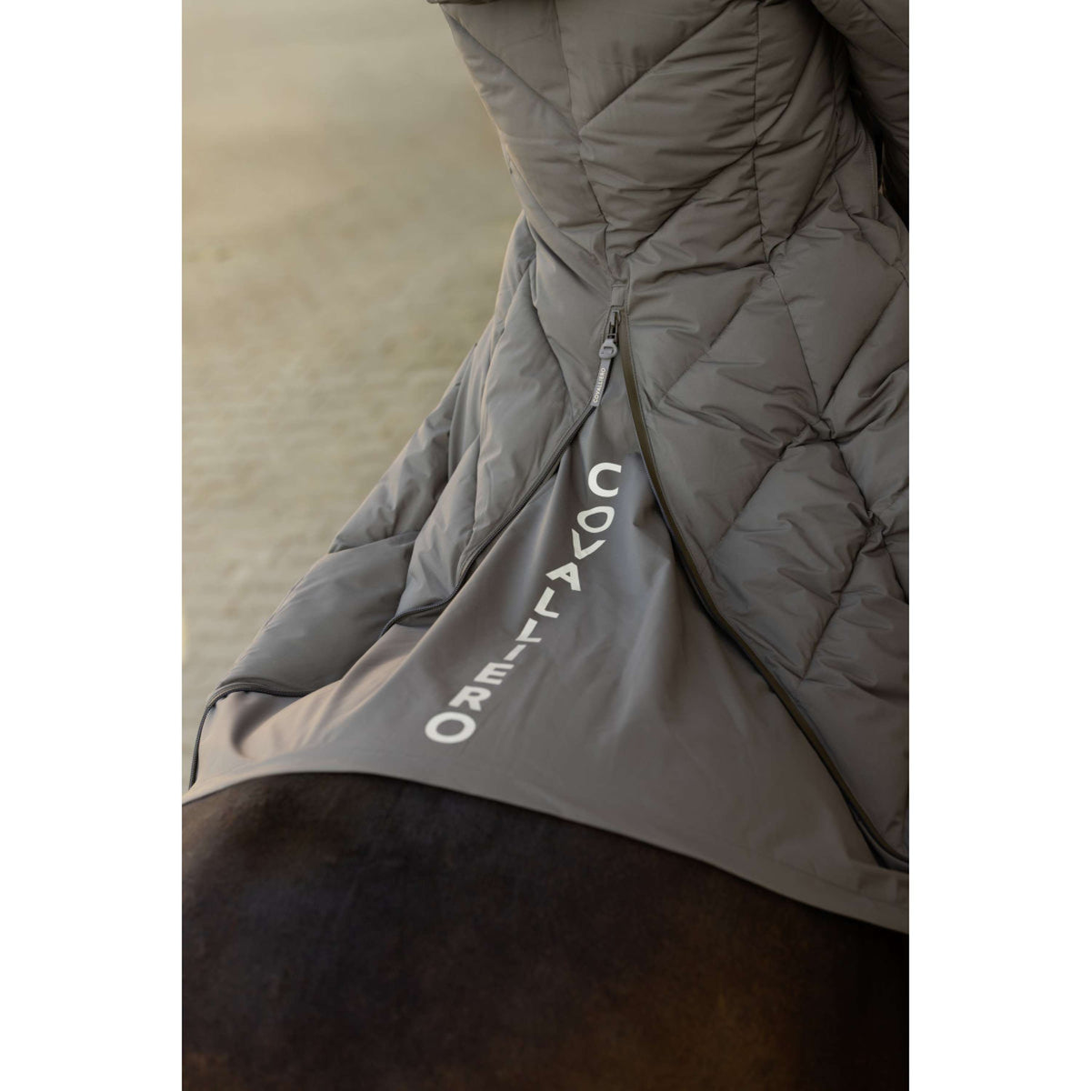 Covalliero Cappotto lungo invernale AW26 Milky Chocolate