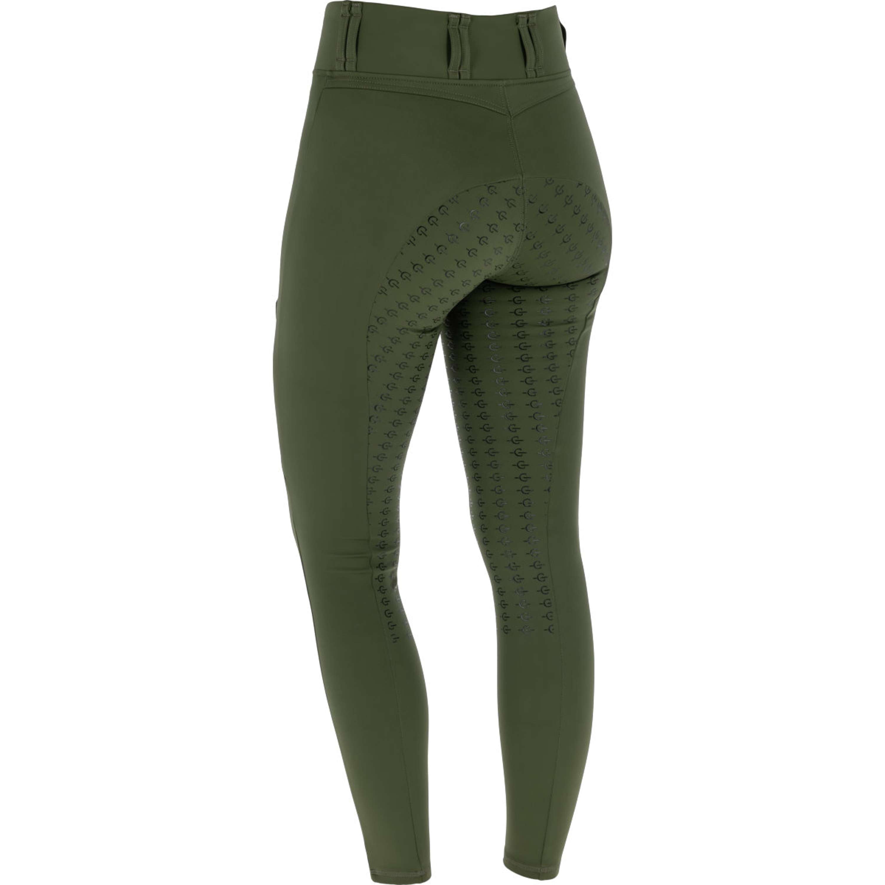 Covalliero Leggings da Equitazione Full Grip AW26 Forest Green