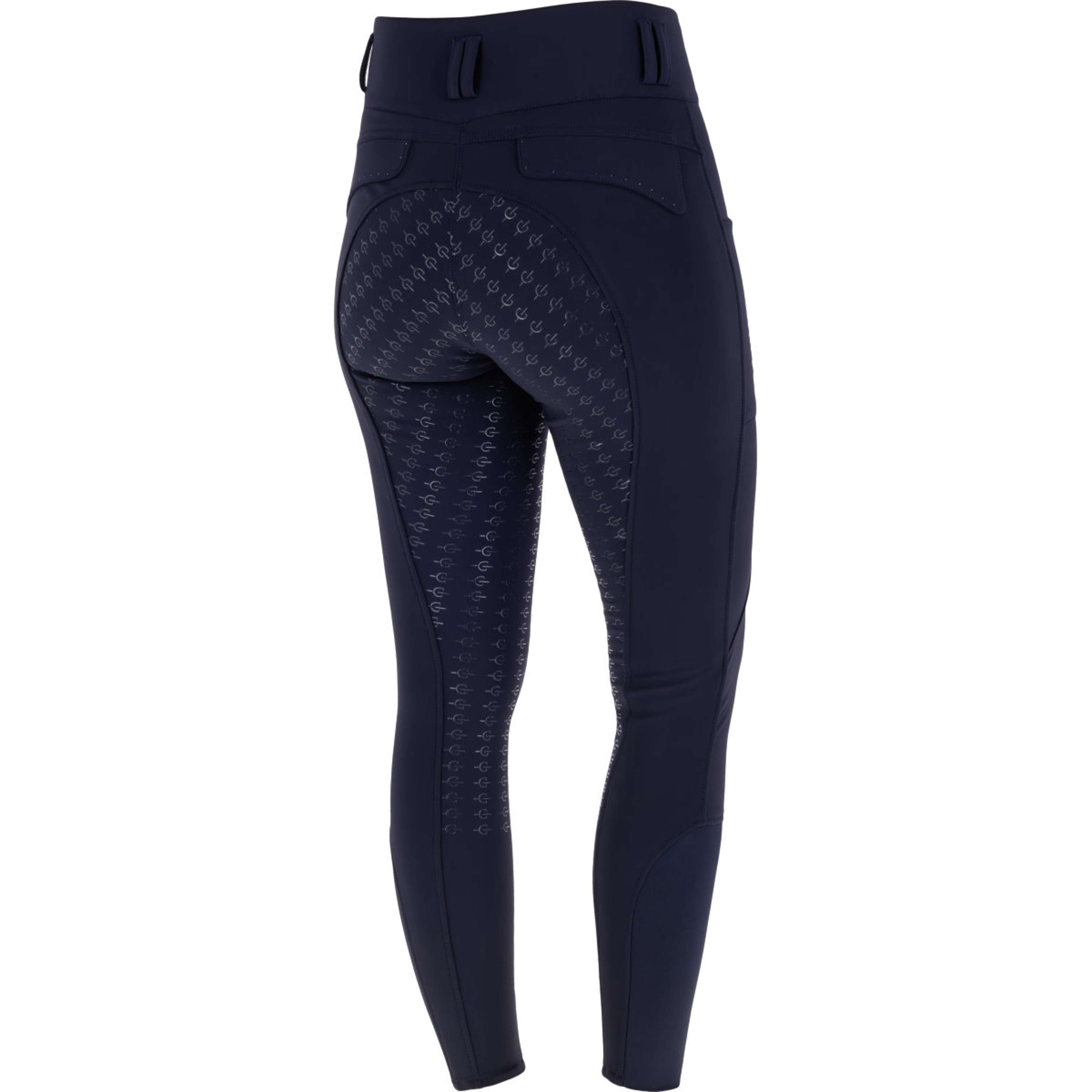 Covalliero Pantaloni da Equitazione Hight Waist Full Grip AW26 Dark Navy