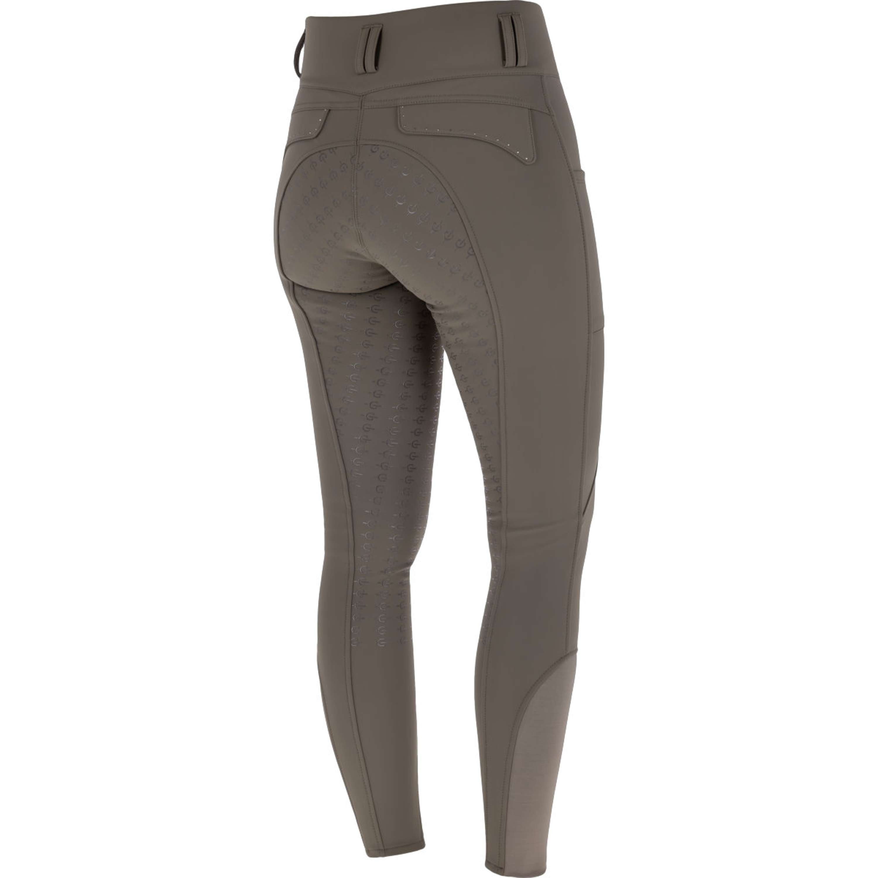 Covalliero Pantaloni da Equitazione Hight Waist Full Grip AW26 Milky Chocolate