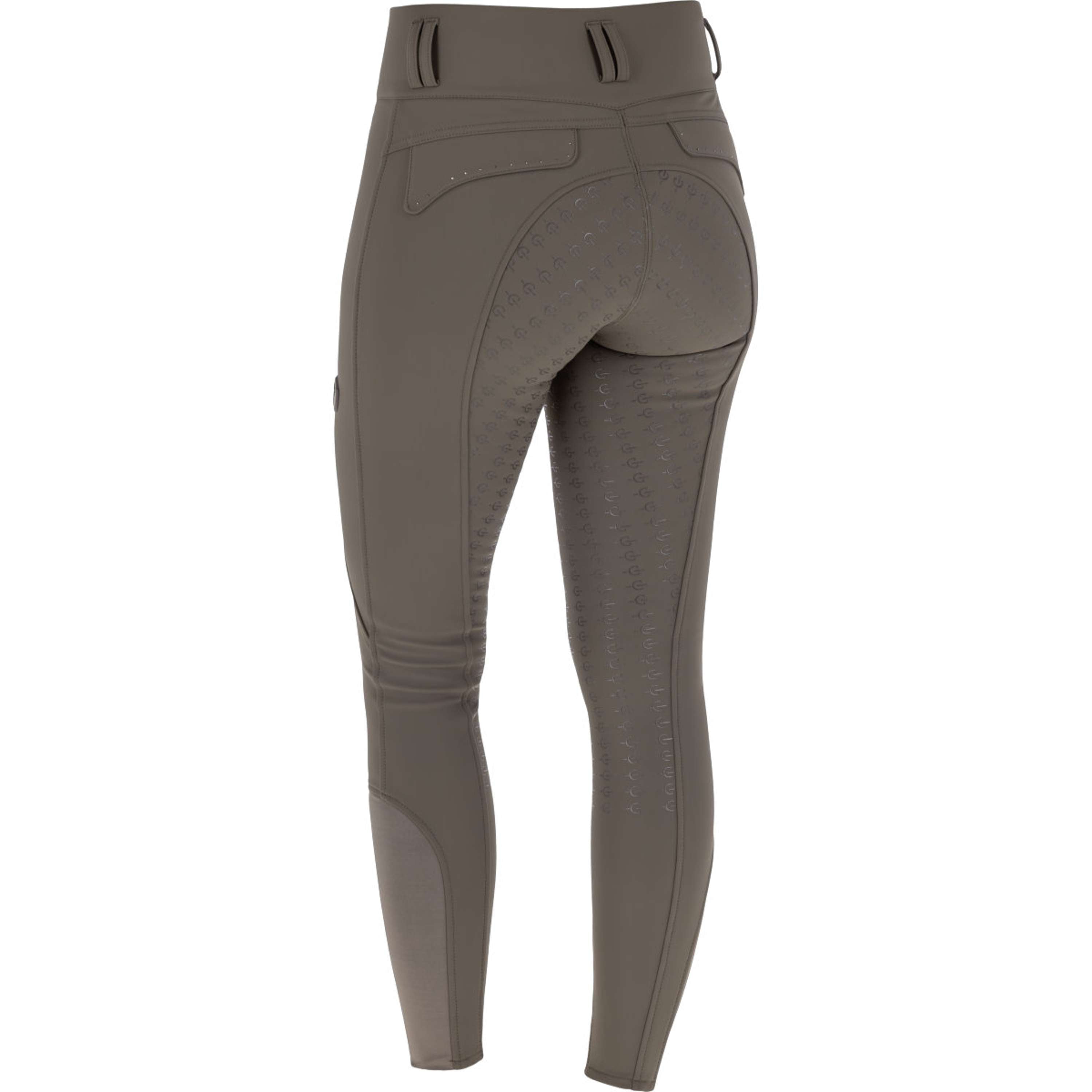 Covalliero Pantaloni da Equitazione Hight Waist Full Grip AW26 Milky Chocolate