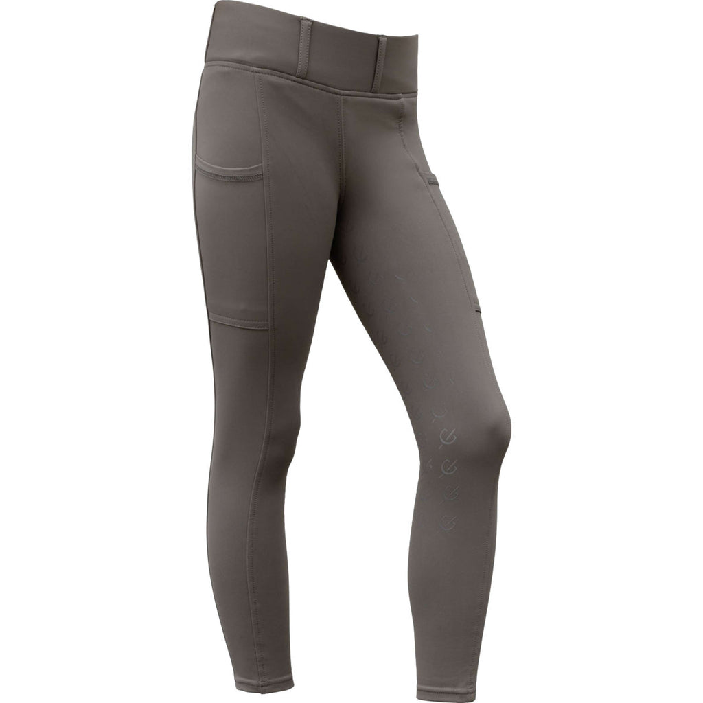 Covalliero Leggings da Equitazione Full Grip AW26 Kids Milky Chocolate