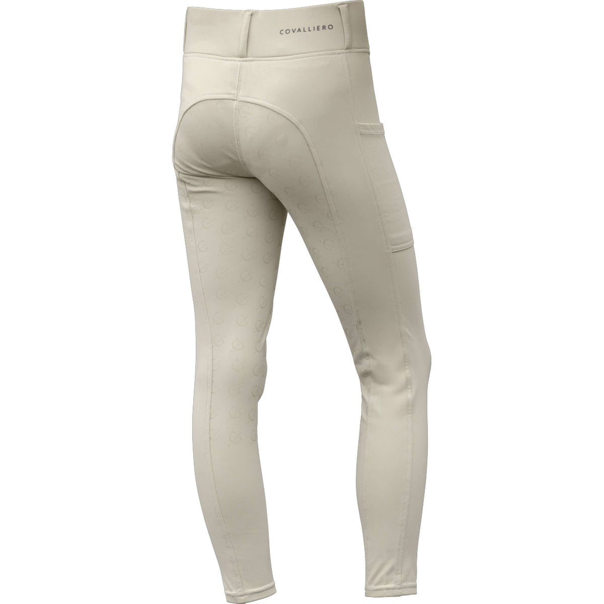 Covalliero Leggings da Equitazione Full Grip AW26 Kids Beige