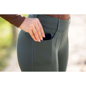 Covalliero Leggings da Equitazione Giada Verde
