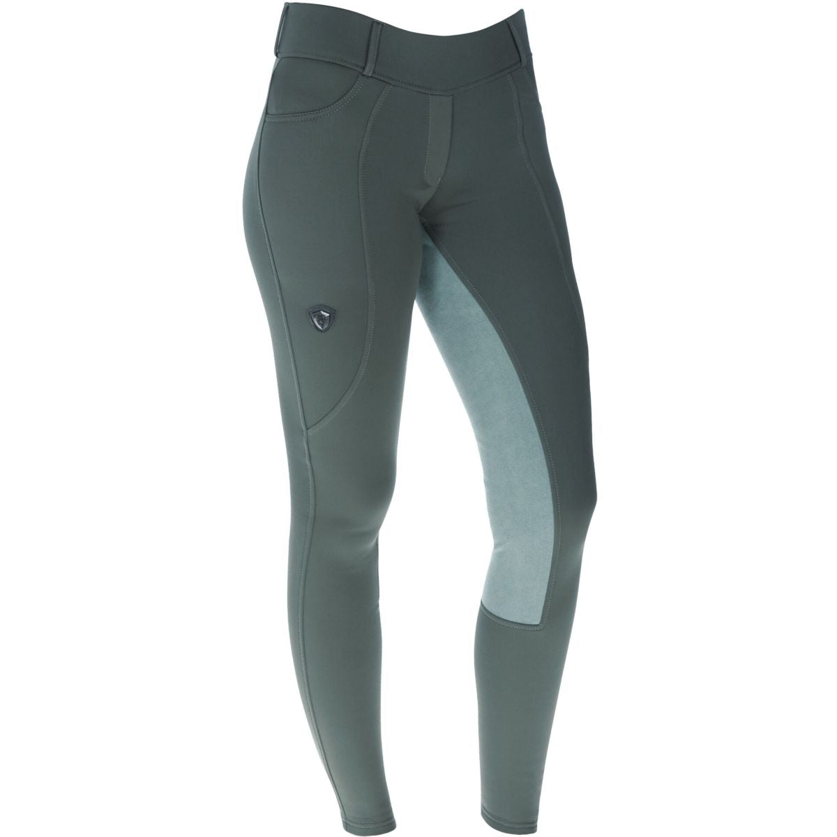 Covalliero Leggings da Equitazione Giada Verde