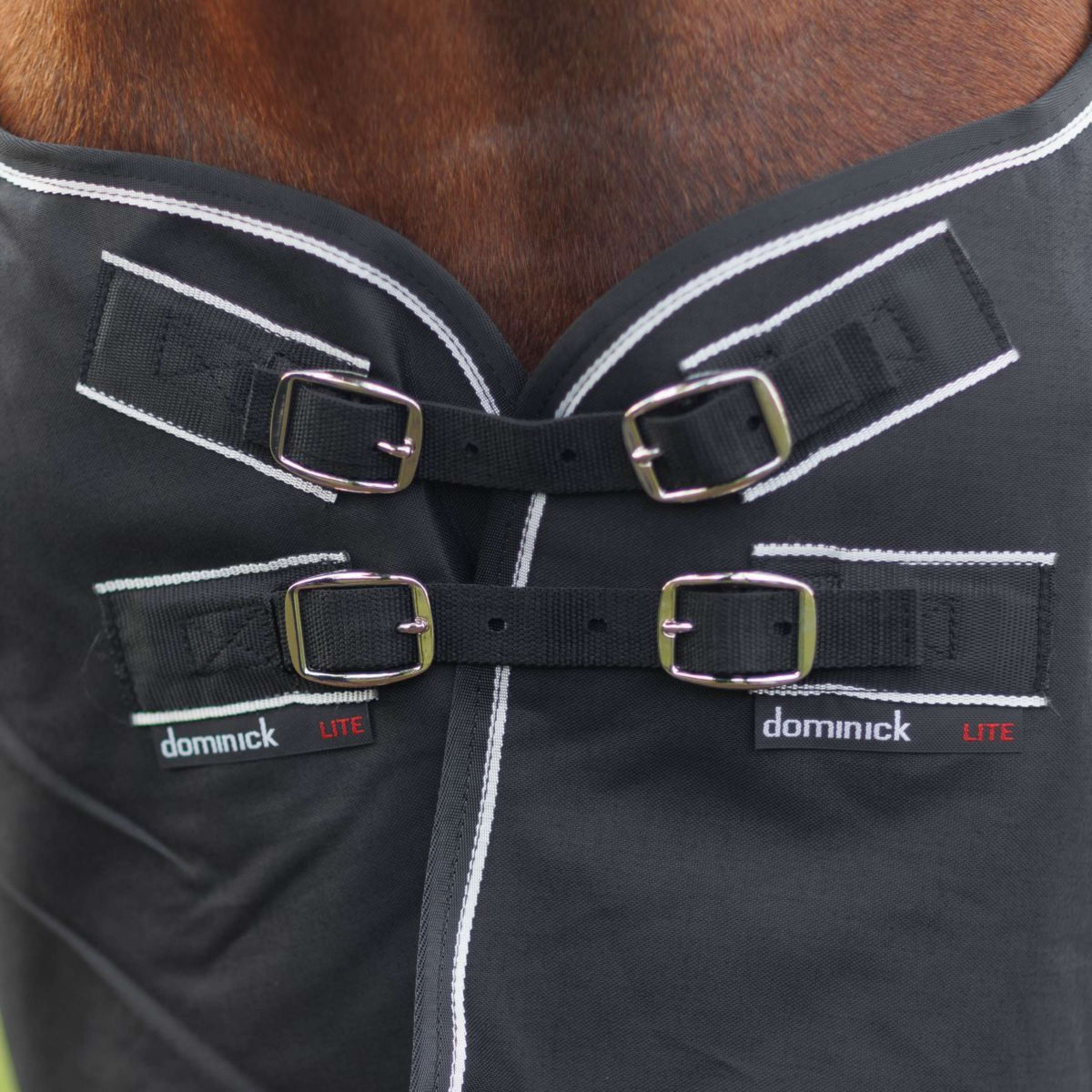 Dominick Coperta da scuderia Blu marino/bianco