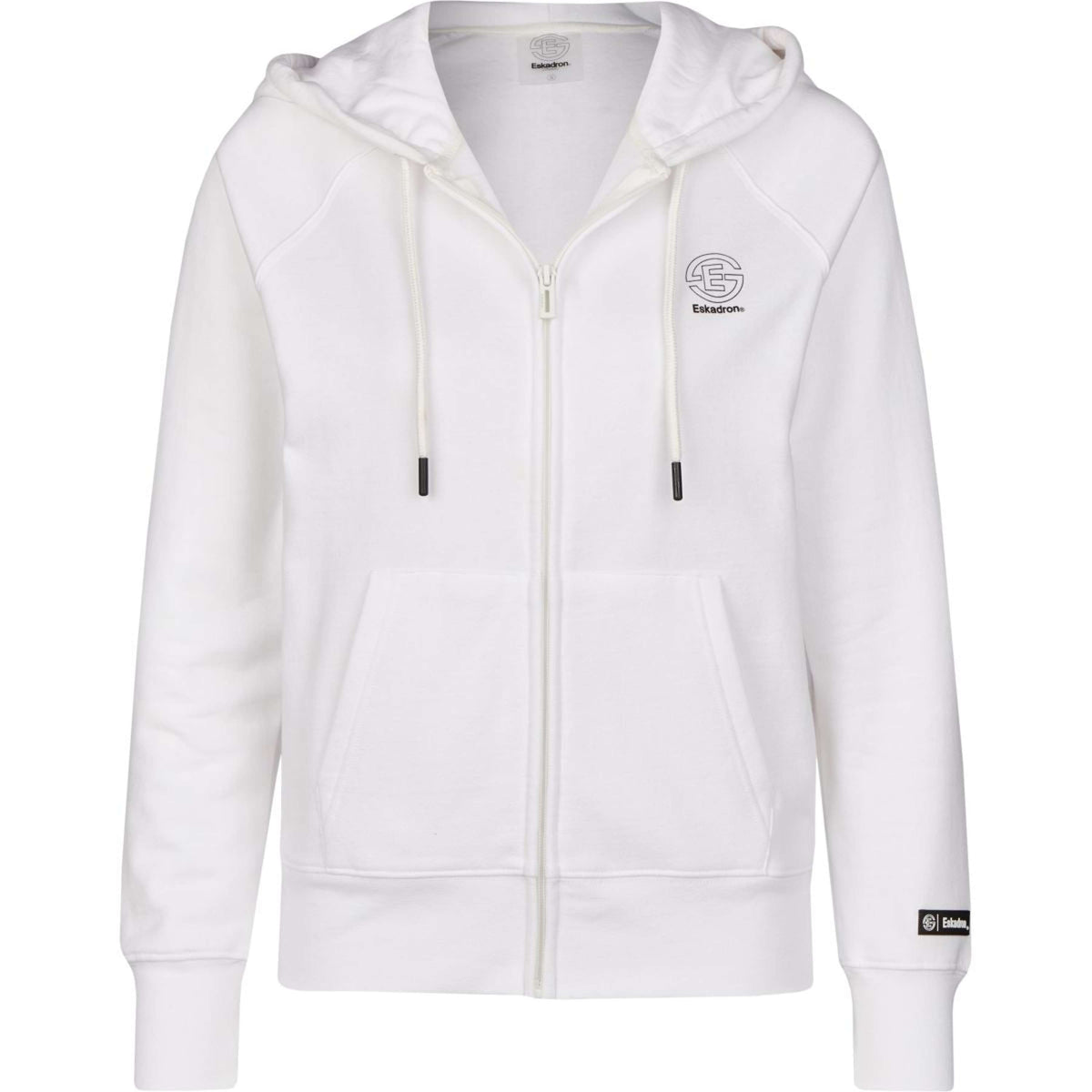 Eskadron Felpa con cappuccio e zip Dynamic Bianco