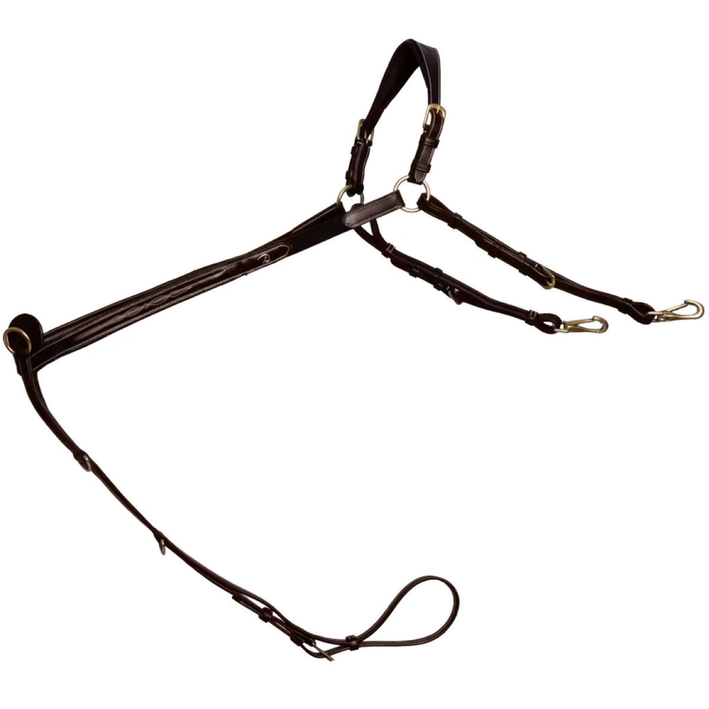 Dyon Pettorina Bridge Marrone/Ottone