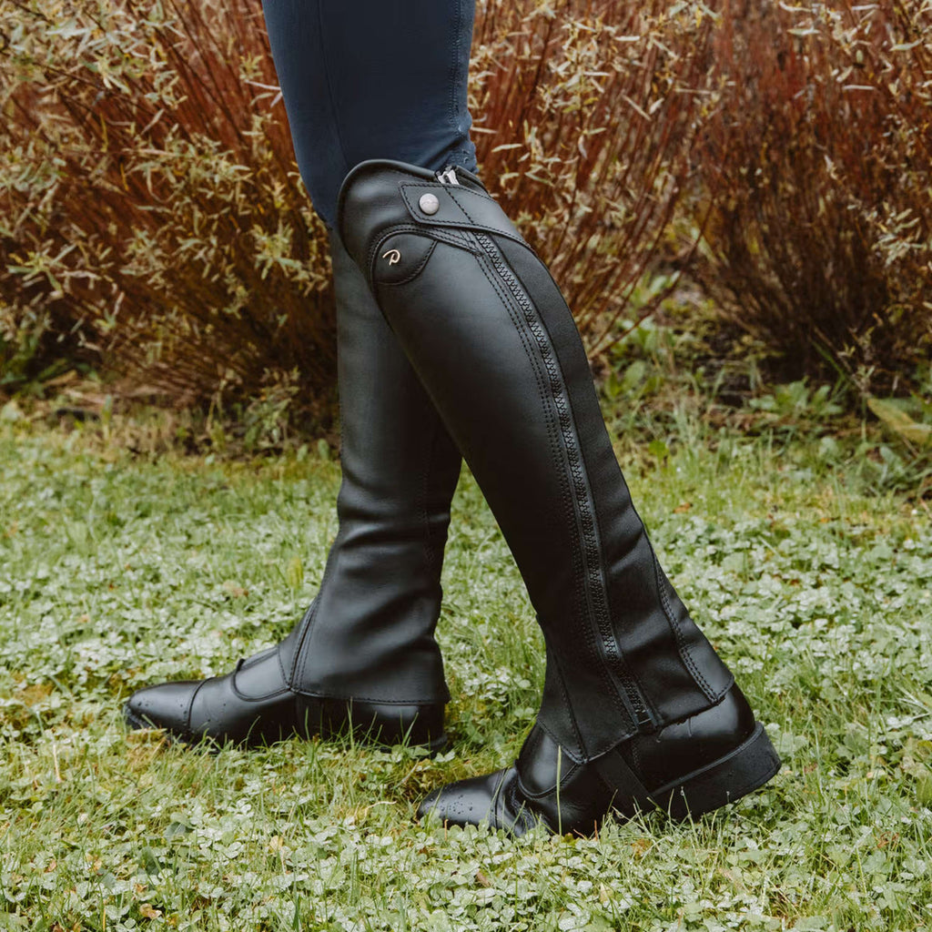 Dyon Stivaletti Front Zipper Nero