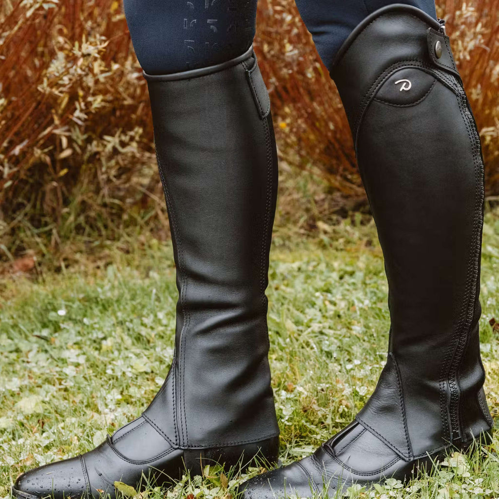Dyon Stivaletti Front Zipper Nero