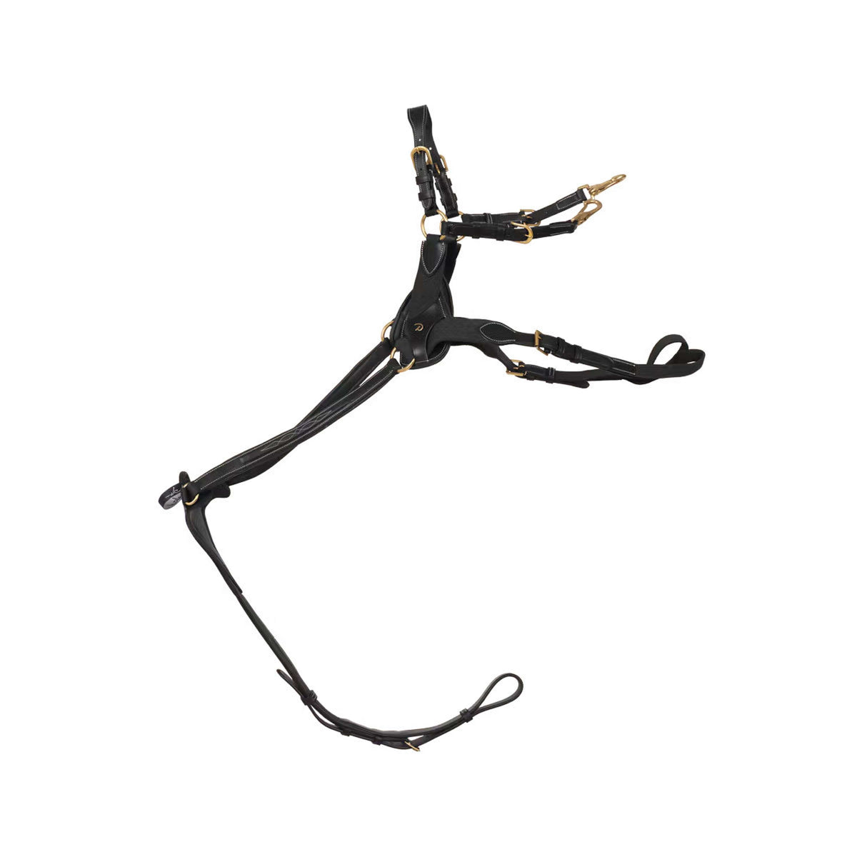 Dyon Pettorina 5 points Elastico Nero
