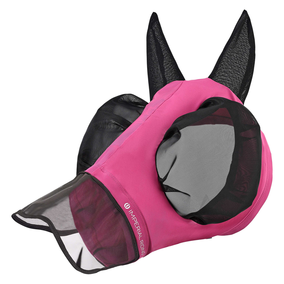 Imperial Riding Maschera per Mosche IRHTrail Ride con Naso Rosa