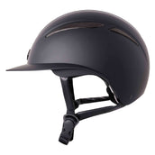 Imperial Riding Casco da equitazione IRHOlania Deluxe Big Visor Nero