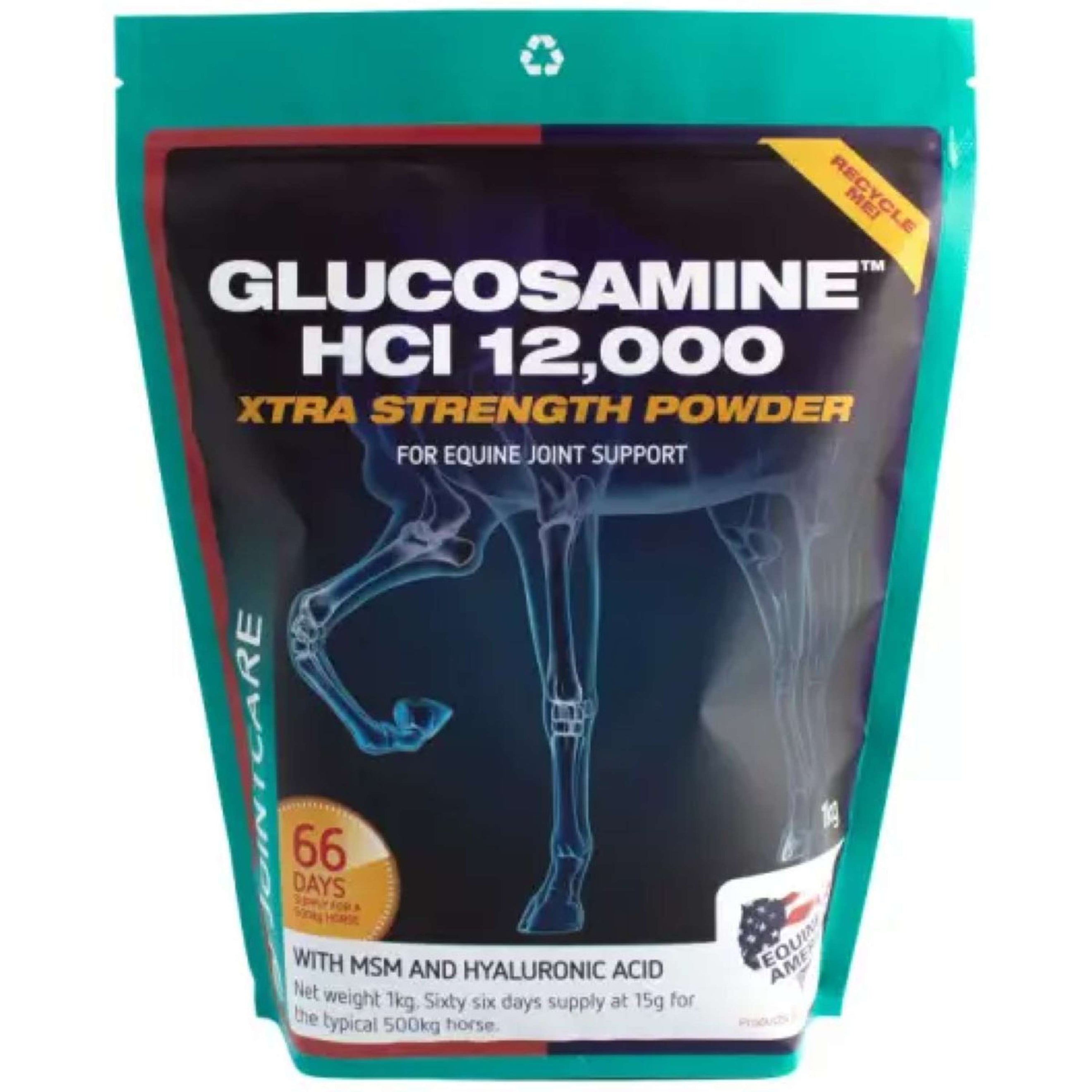Equine America Glucosamina 12.000 più MSM e HA