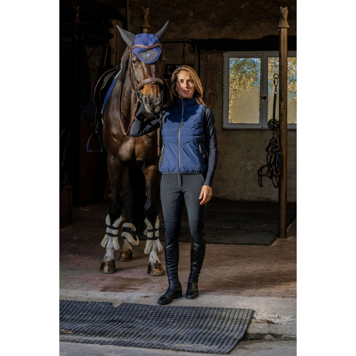 Ekkia Cuffietta PRO Combo Master blu navy