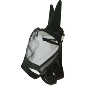 EQUITHÈME Maschera per Mosche Anti-UV RipStop Nero
