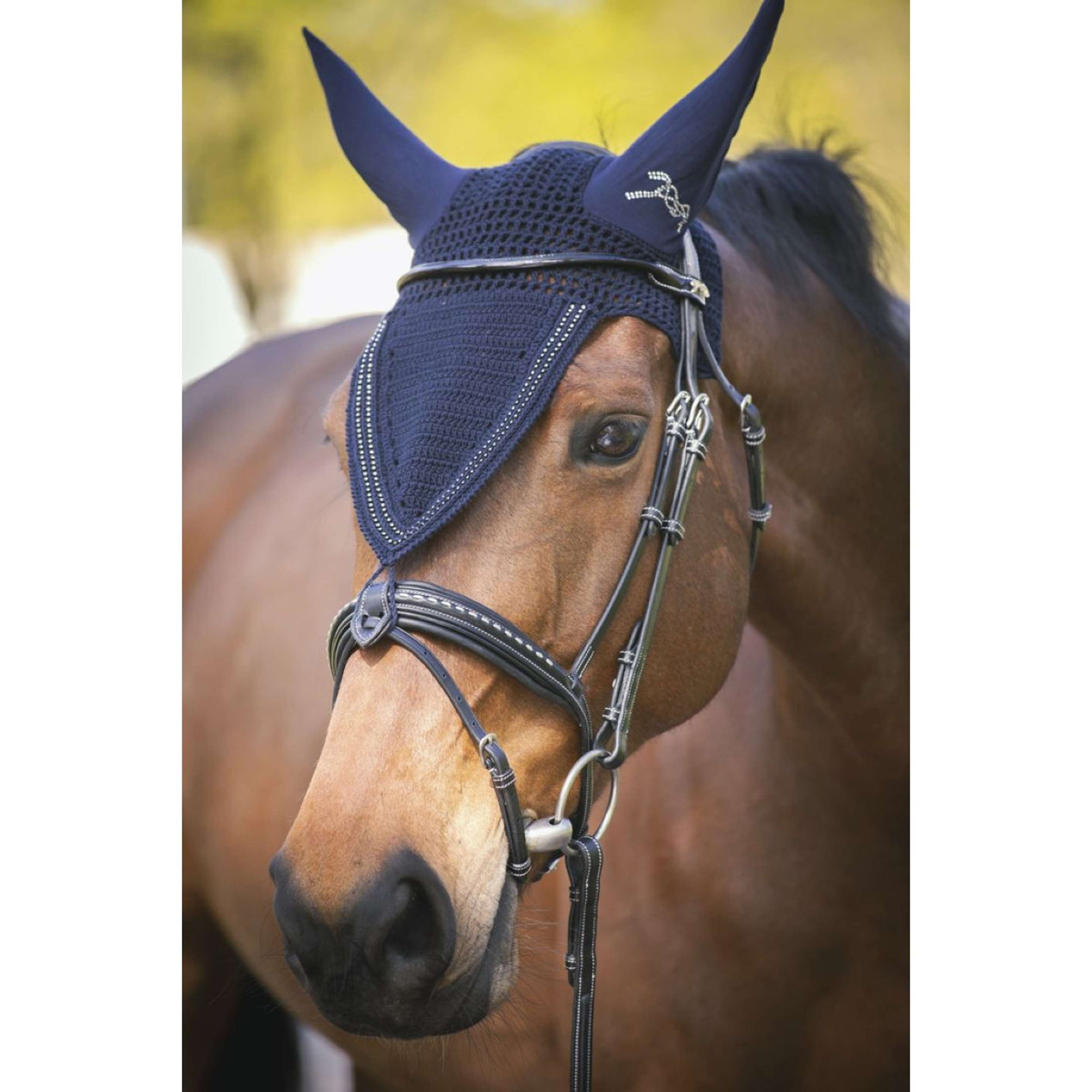 Pénélope Cuffietta Strass Lang Navy Pénélope Cuffietta Strass Lang Navy