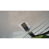 EQUITHÈME Coperta Antimosche Flycool Combo con collo Blu marino/bianco