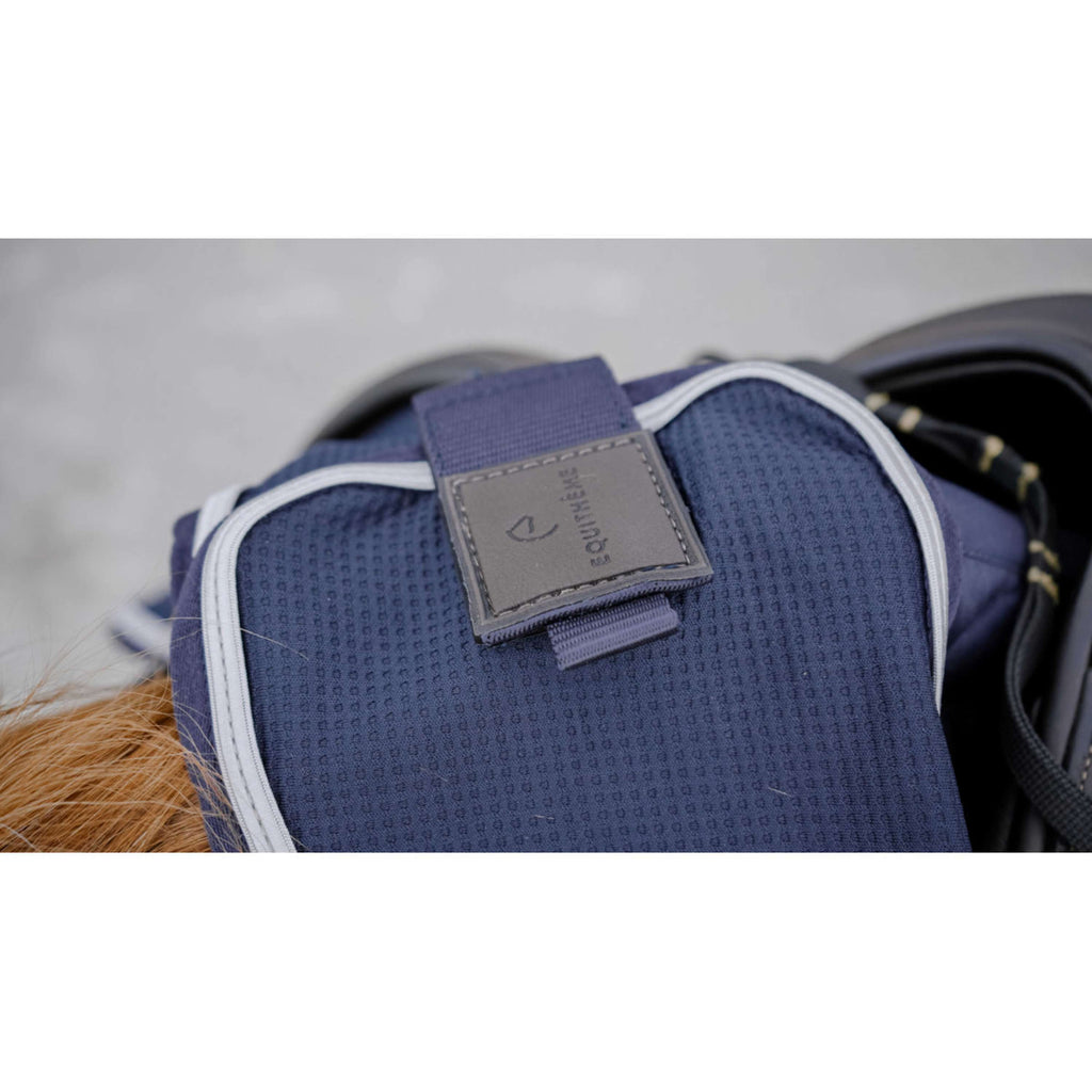 EQUITHÈME Coperta da esercizio Flycool Blu marino/bianco