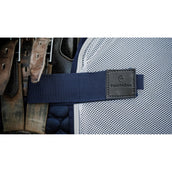 EQUITHÈME Coperta da esercizio Flycool square Blu marino/bianco