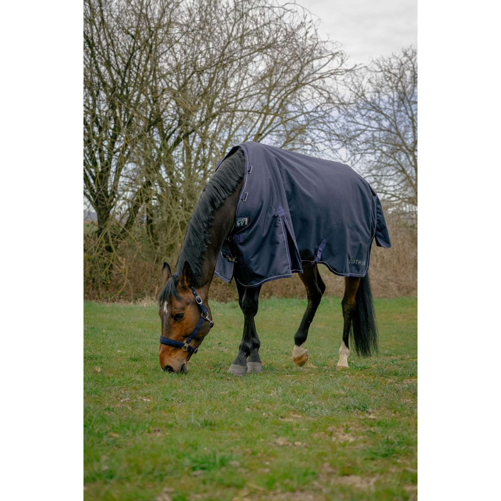 EQUITHÈME Tappeto da Esterno Anatomic 1200D 100g Navy