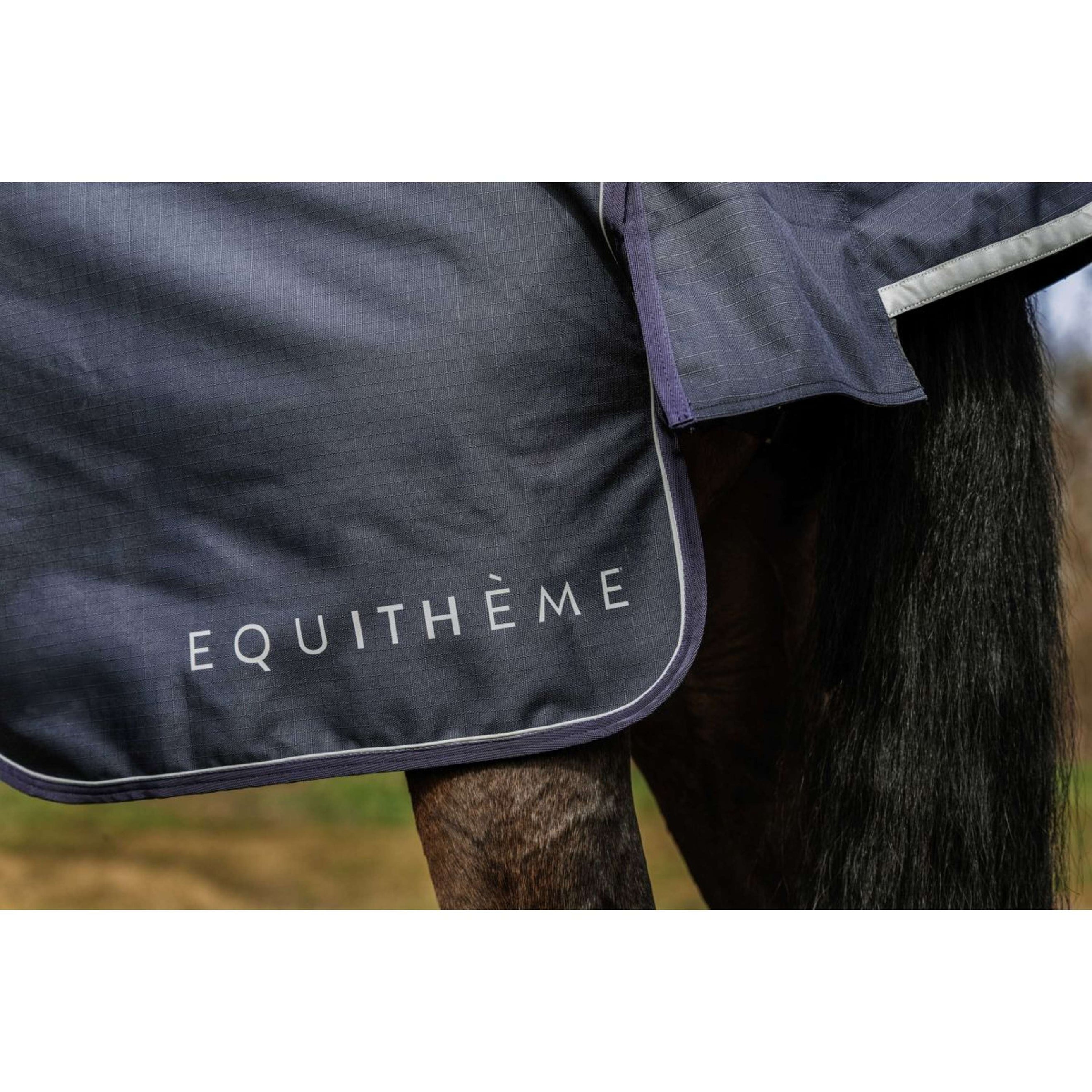 EQUITHÈME Tappeto da Esterno Anatomic 1200D 50 g Navy