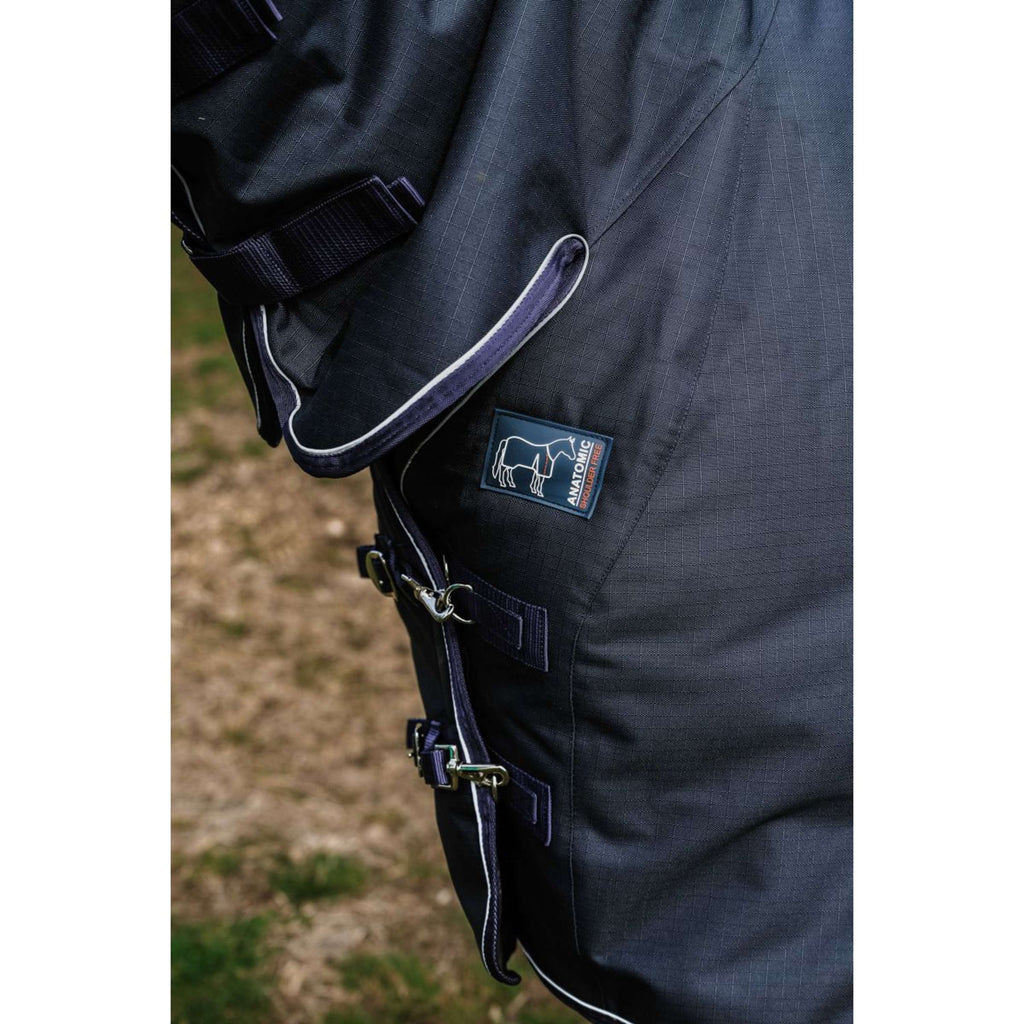 EQUITHÈME Tappeto da Esterno Anatomic Combi 1200D 50 g Navy