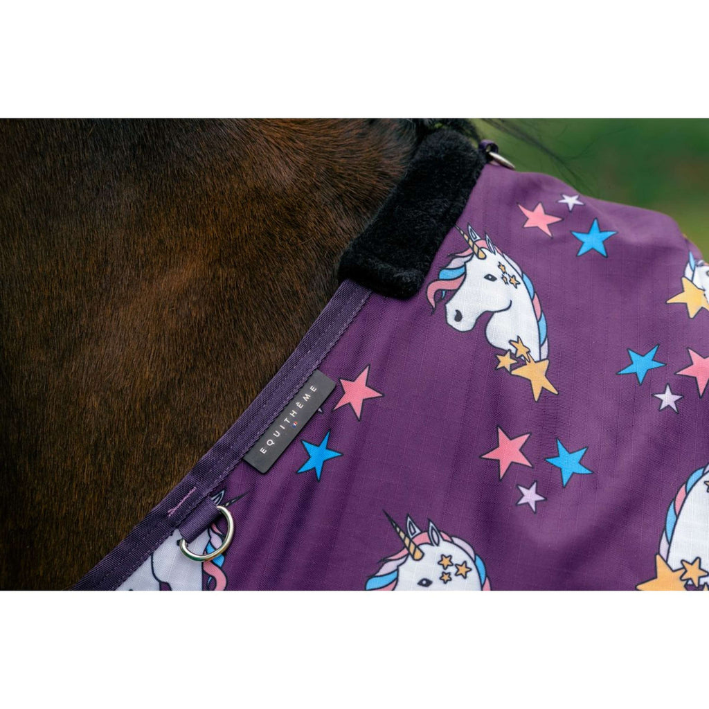 EQUITHÈME Coperta Turnout Unicorn 600D 0g Prugna