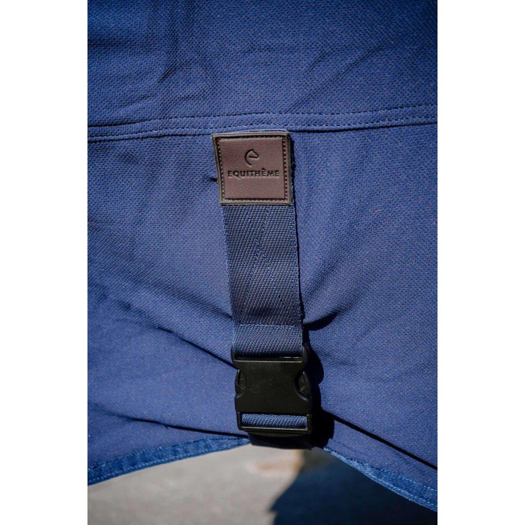 EQUITHÈME Coperta Rinfrescante Cool& Dry Fresh blu navy