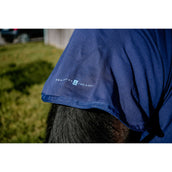 EQUITHÈME Coperta Rinfrescante Cool& Dry Fresh Combo blu navy