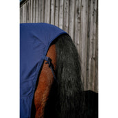 EQUITHÈME Coperta Rinfrescante Cool& Dry Fresh Combo blu navy