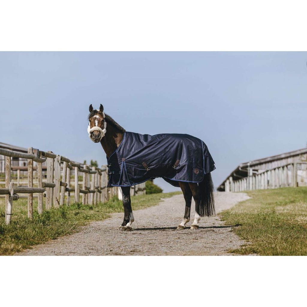 EQUITHÈME Tappeto da Esterno Classic 1200D High Neck 200g Navy
