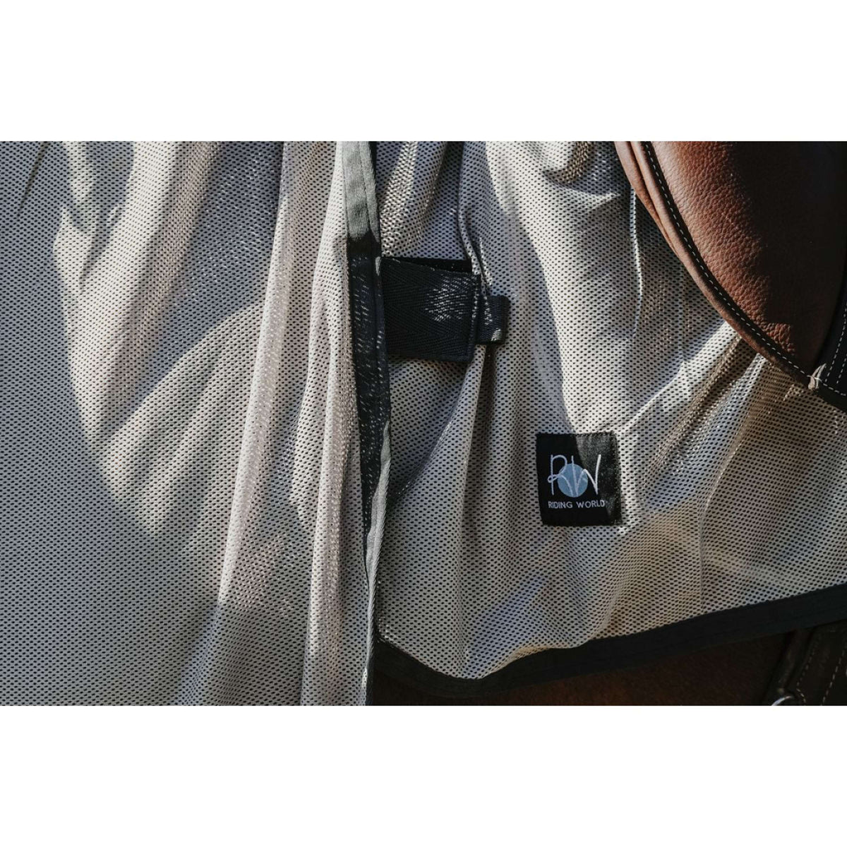 Riding World Coperta da equitazione anti-mosche Mesh Grigio