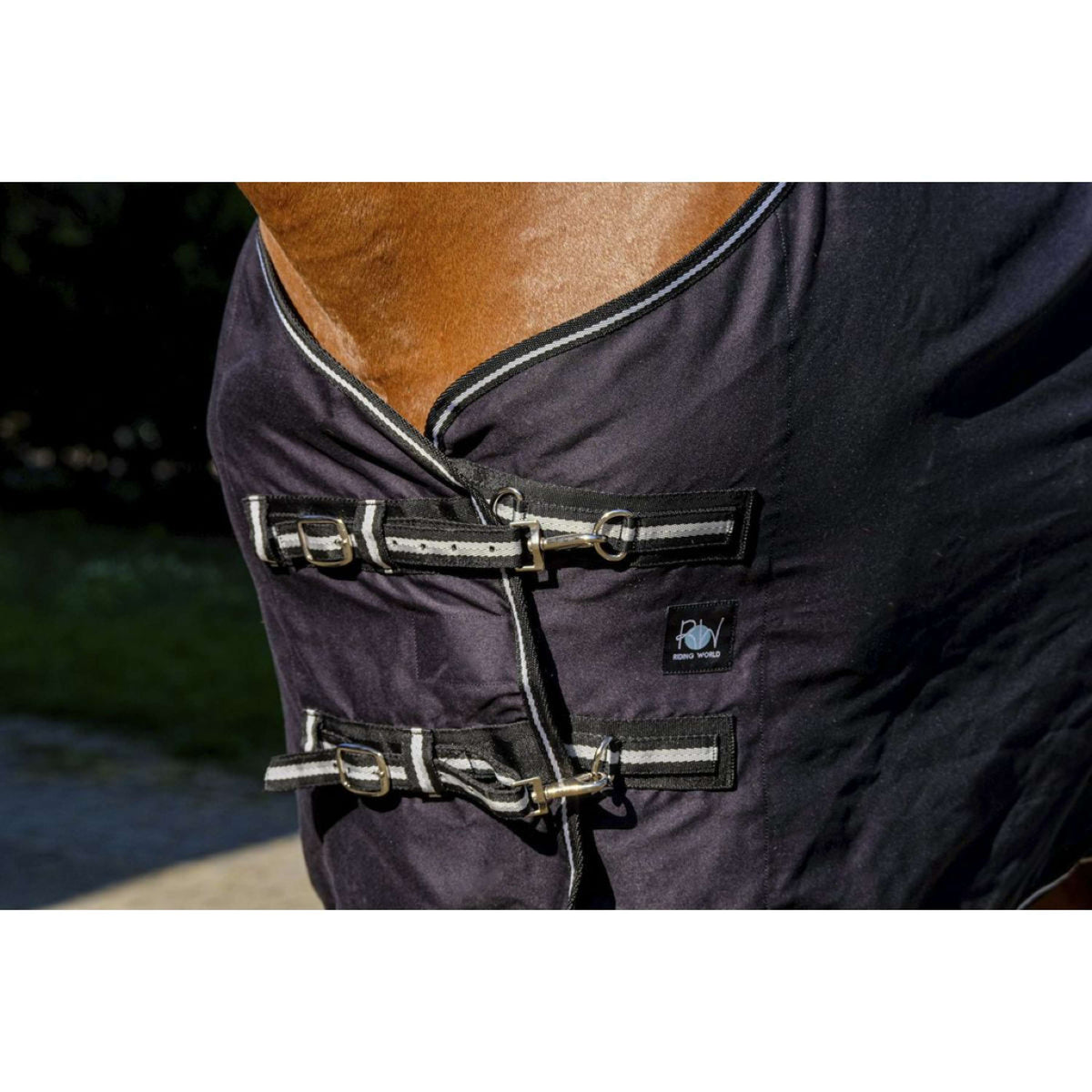 Riding World Coperta Estiva Brillante Nero