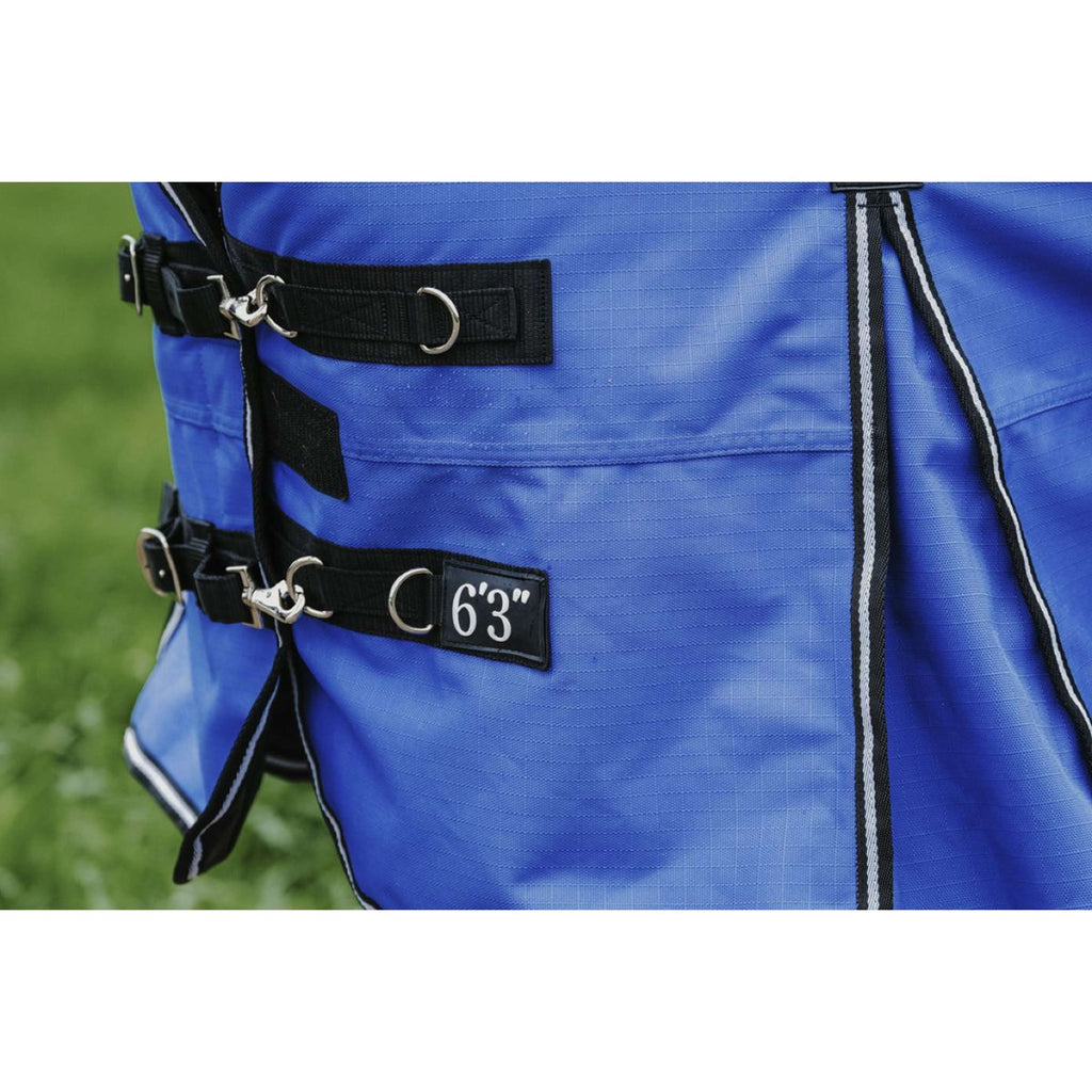 EQUITHÈME Tappeto da Esterno 1200D 100g Aisance Combo Royal Blue