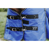 EQUITHÈME Tappeto da Esterno 1200D 300g Aisance Combo Royal Blue