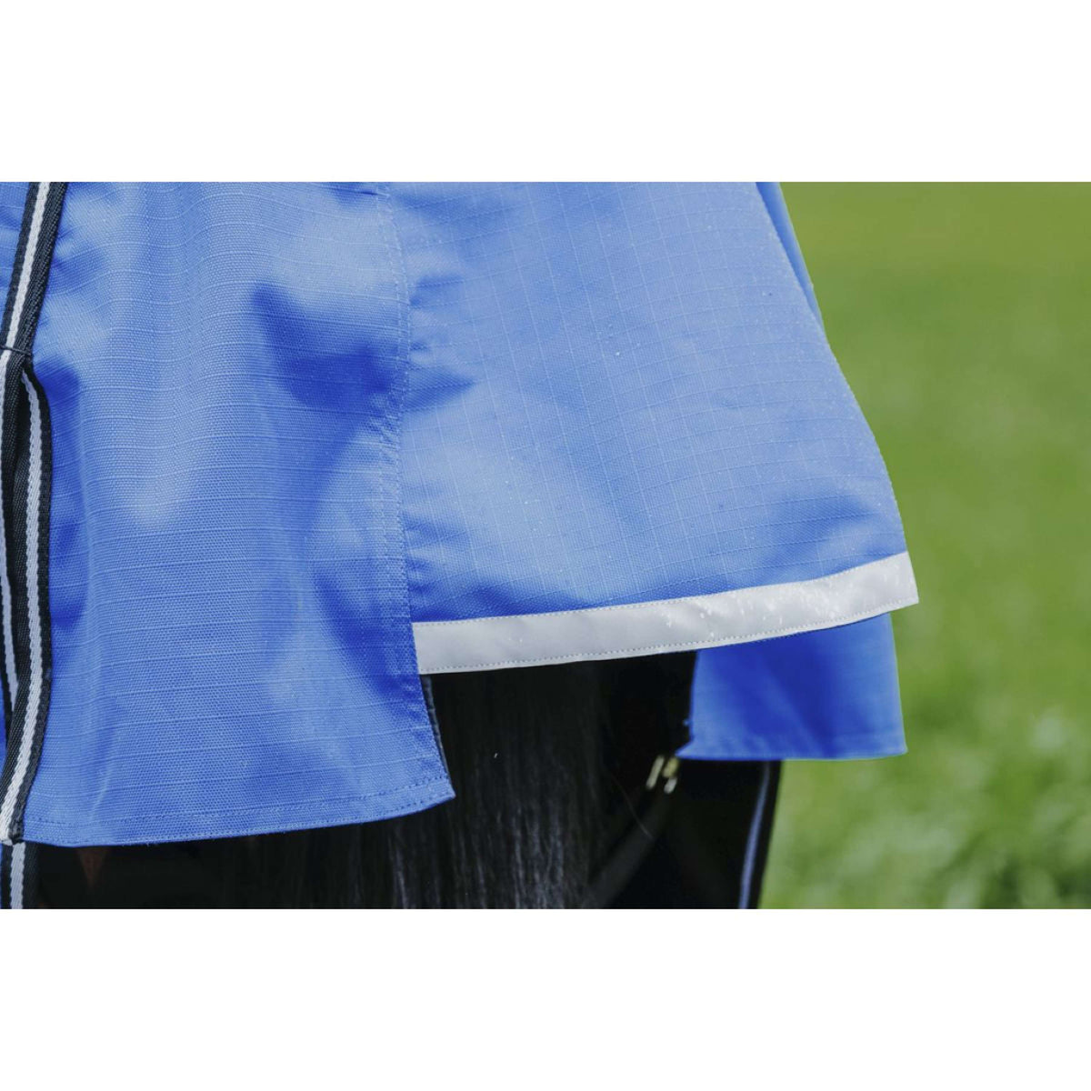 EQUITHÈME Tappeto da Esterno 1200D 100g Aisance Combo Royal Blue