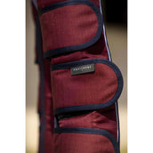 EQUITHÈME Protettori da trasporto 1200D Renforcé Borgogna