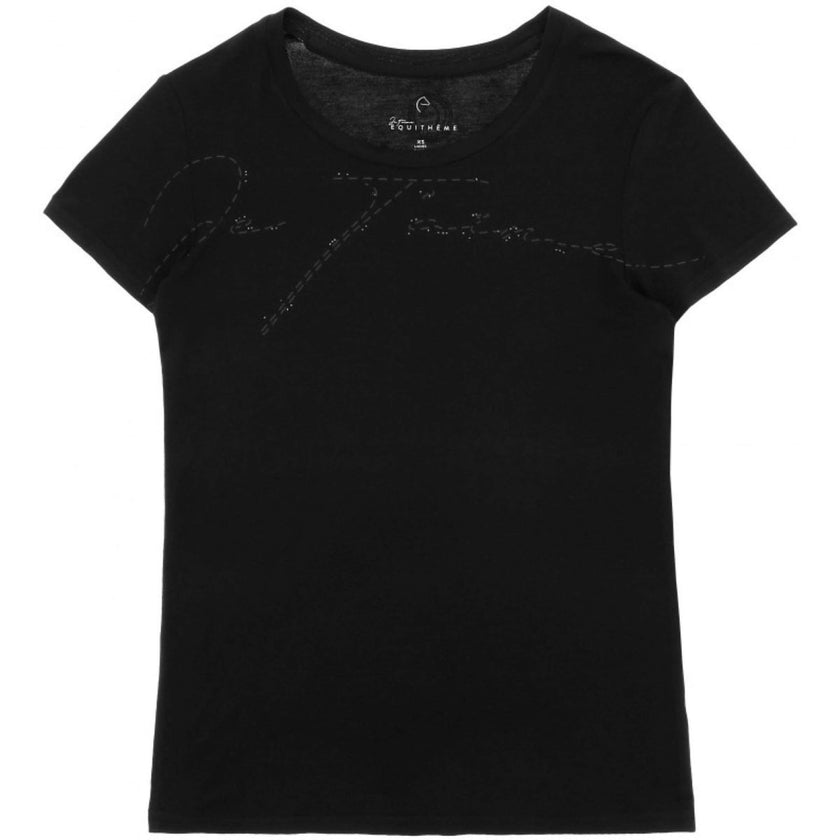 EQUITHÈME Maglietta Tessie Kids Nero
