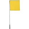 Hippotonic Bastone da allenamento Ethologisch con bandiera Giallo