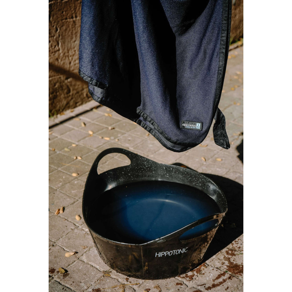 EQUITHÈME Asciugamano Cool&Dry blu navy