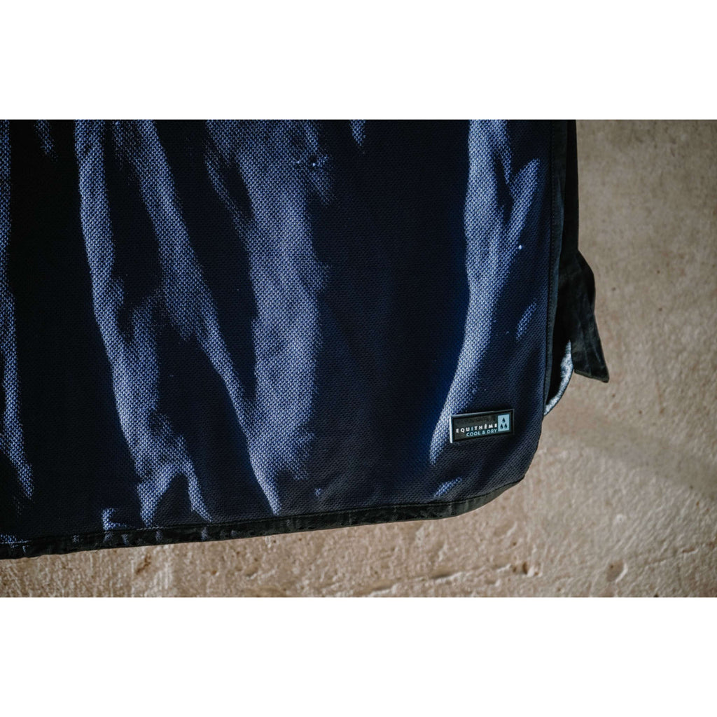 EQUITHÈME Asciugamano Cool&Dry blu navy