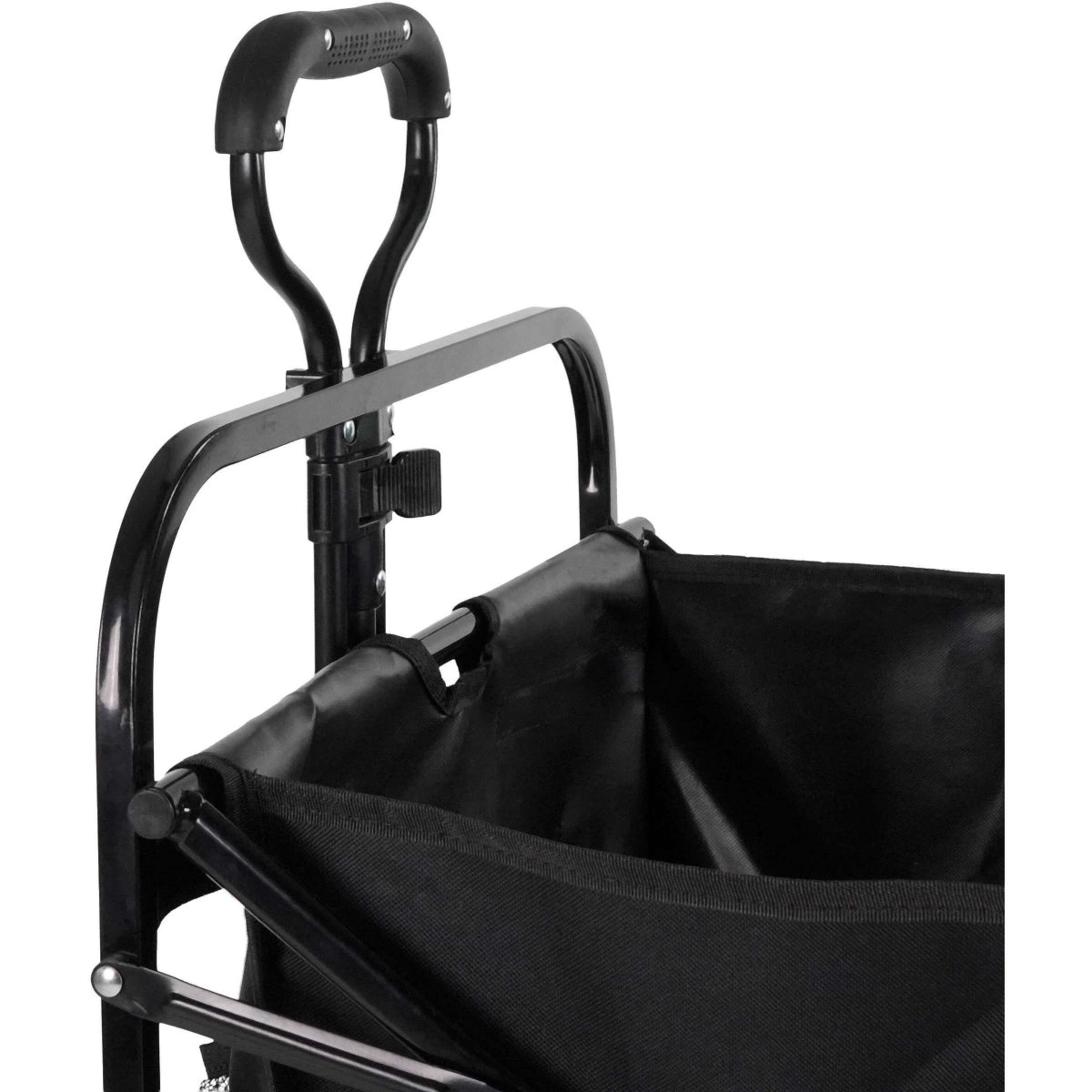 Hippotonic Carrello Trolley A Quattro Ruote Nero