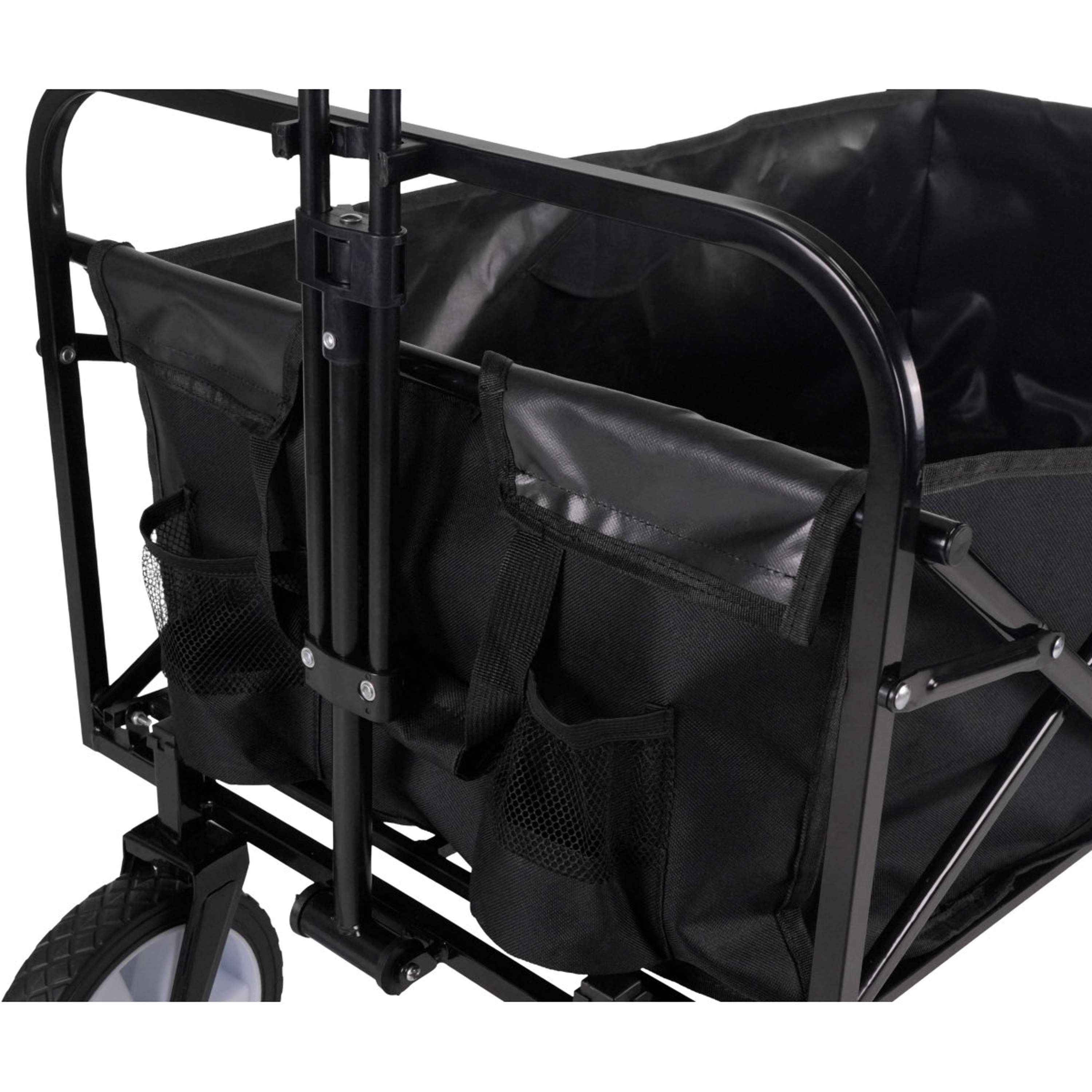 Hippotonic Carrello Trolley A Quattro Ruote Nero