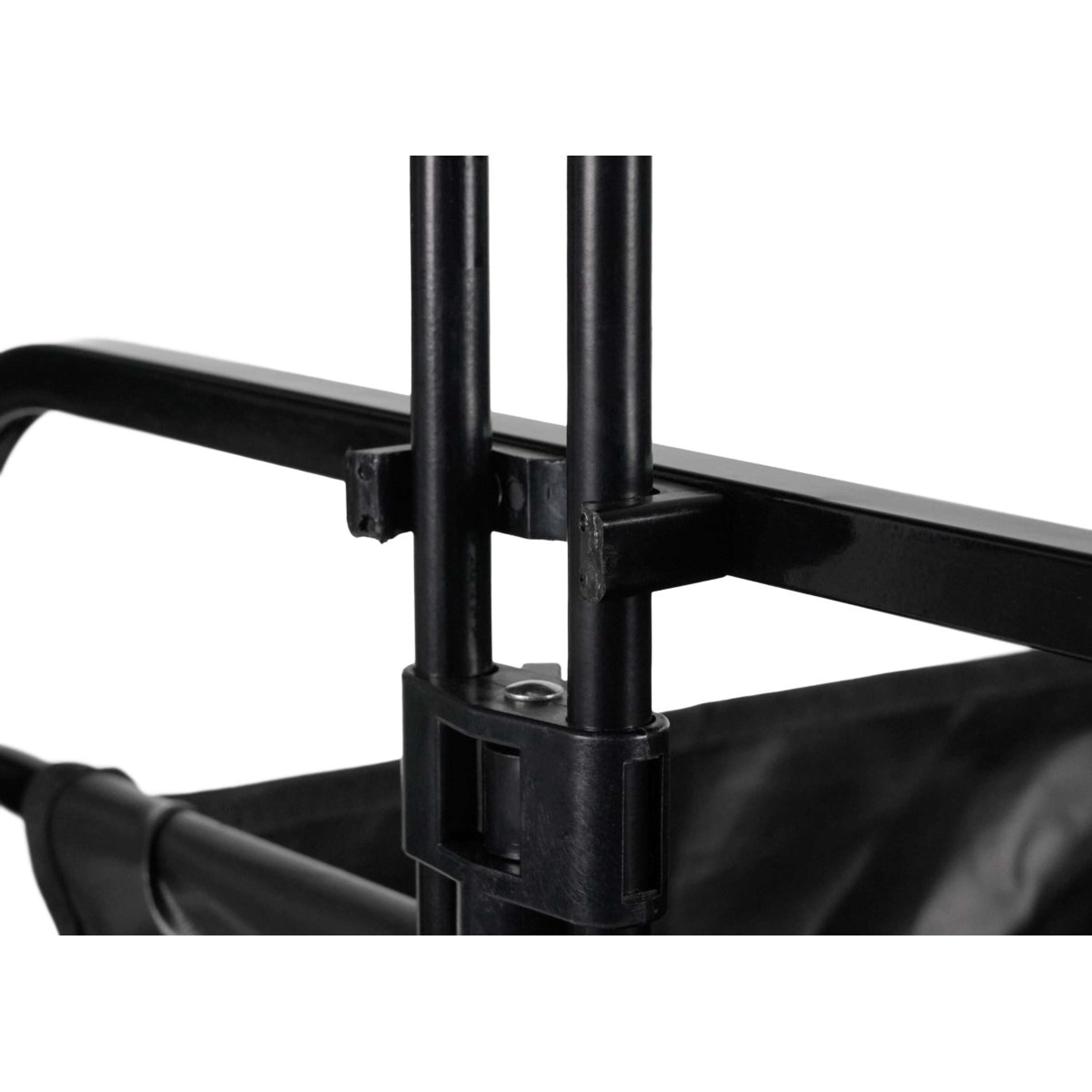 Hippotonic Carrello Trolley A Quattro Ruote Nero