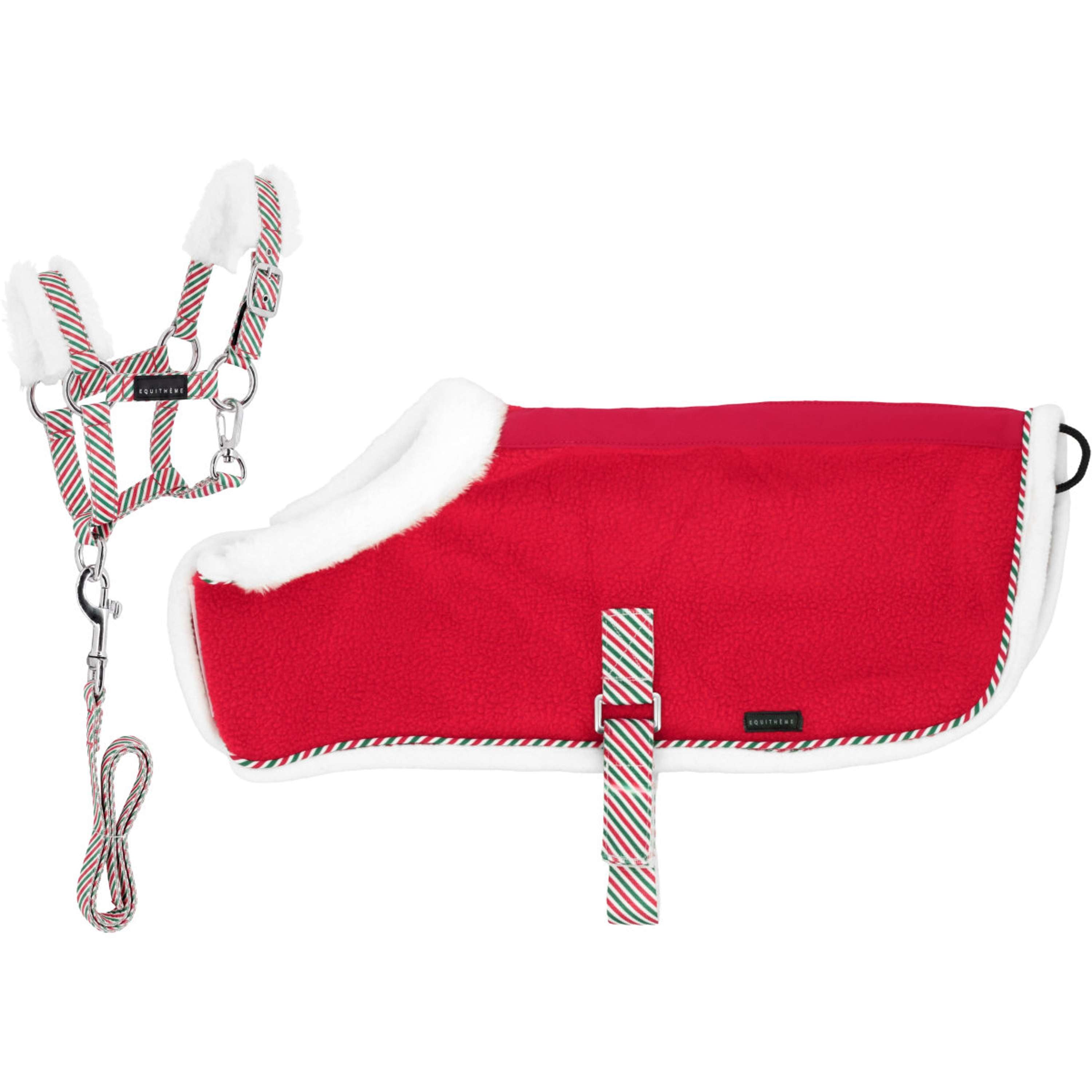 EQUITHÈME Set Coperta da Esposizione Mini Pony Academy XMAS