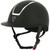 EQUITHÈME Casco da equitazione Glint Mat Nero Argento