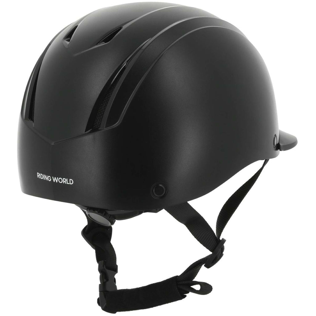 Riding World Berretto Topy Nero opaco
